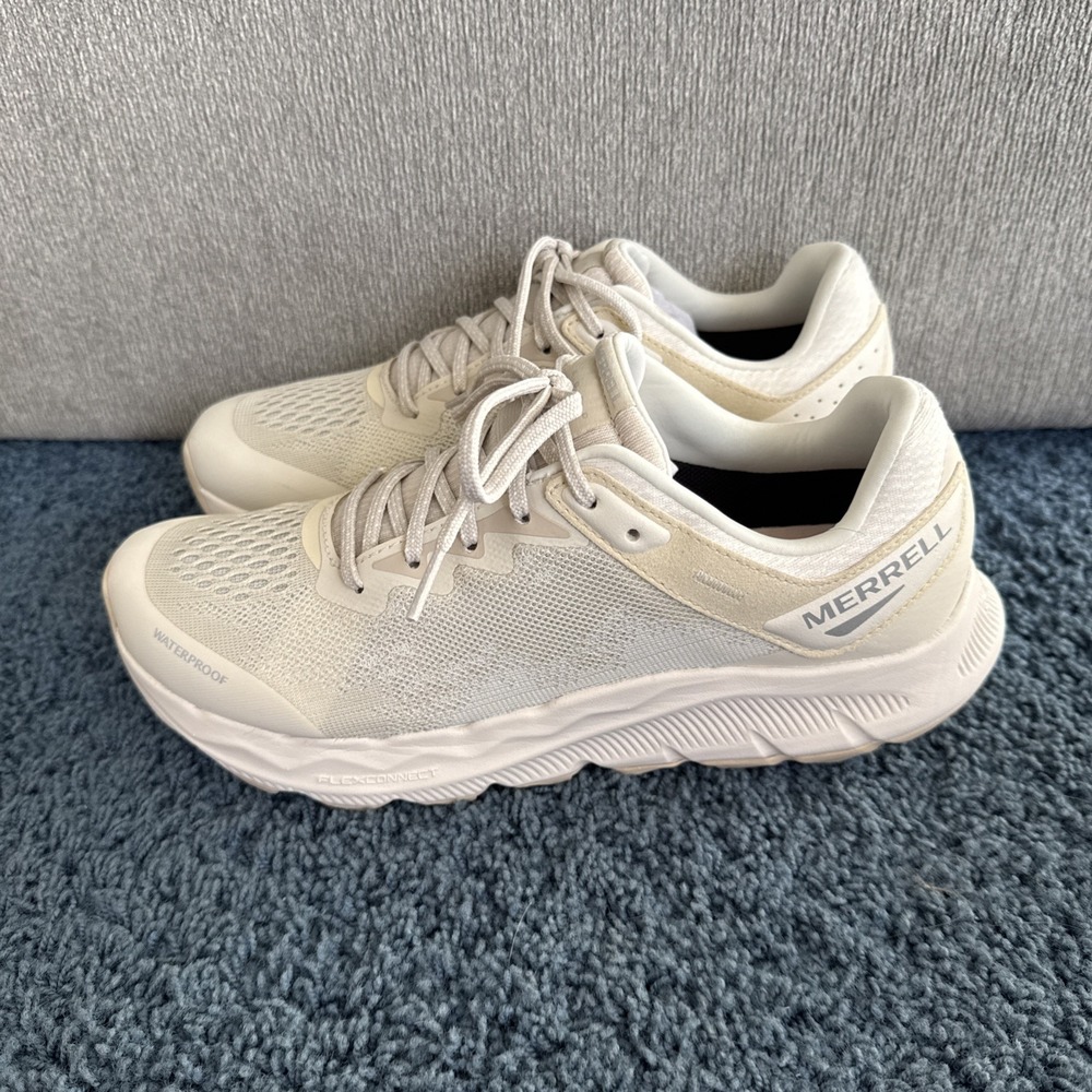 Merrell Women Antora‎ 4 Waterproof Shoes Size 10 Eggshell Color NEW